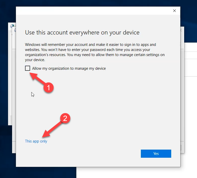 Office Workplace Join Screen